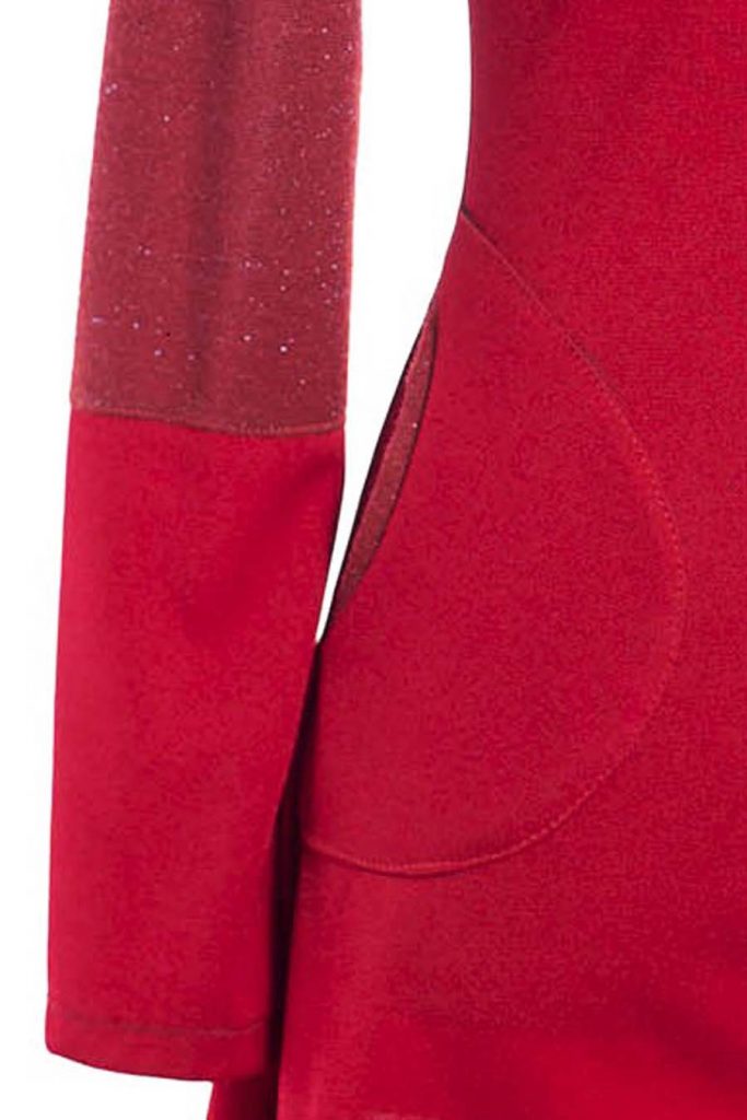 CARMEN SWEATER RIVAL DISEÑO INDUMENTARIA ROJO