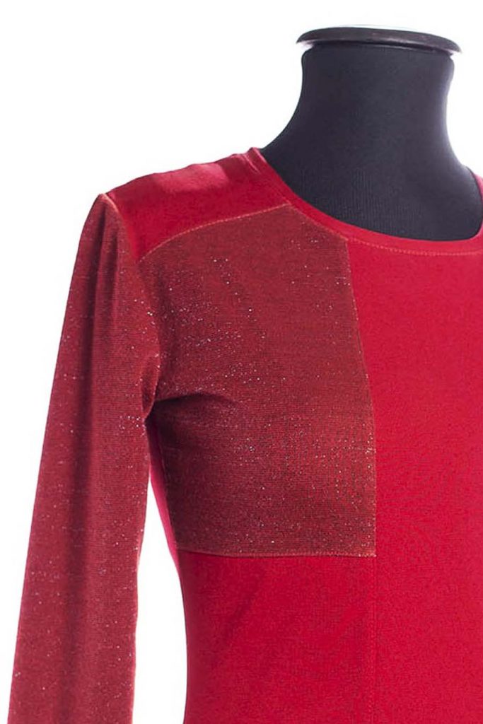CARMEN SWEATER RIVAL DISEÑO INDUMENTARIA ROJO