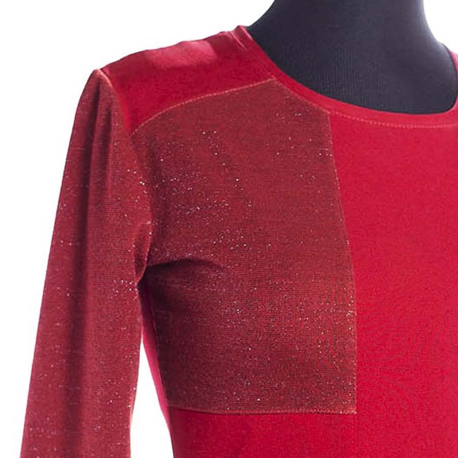 CARMEN SWEATER RIVAL DISEÑO INDUMENTARIA ROJO