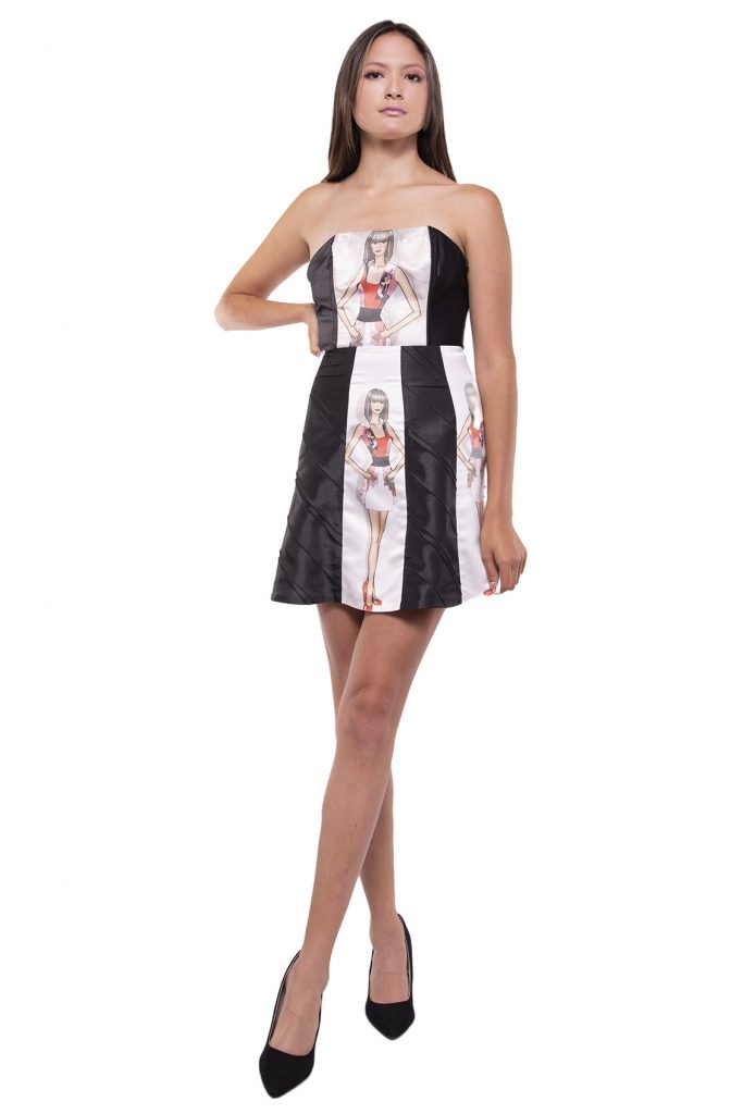 VESTIDO CAMILA RIVAL DISEÑO INDUMENTARIA