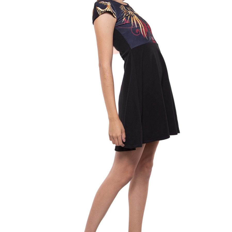 VESTIDO FRANCISCA ANGEL TWINS RIVAL DISEÑO INDUMENTARIA