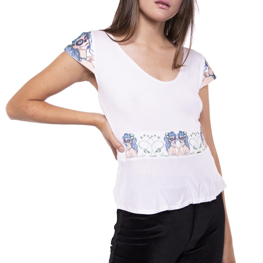 Camiseta Blue Catrina: imagen 2