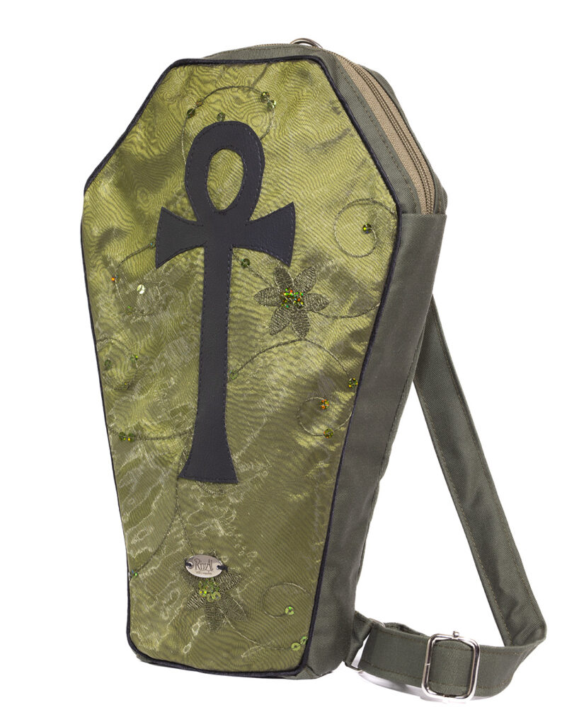 Coffin Bag Ankh Print