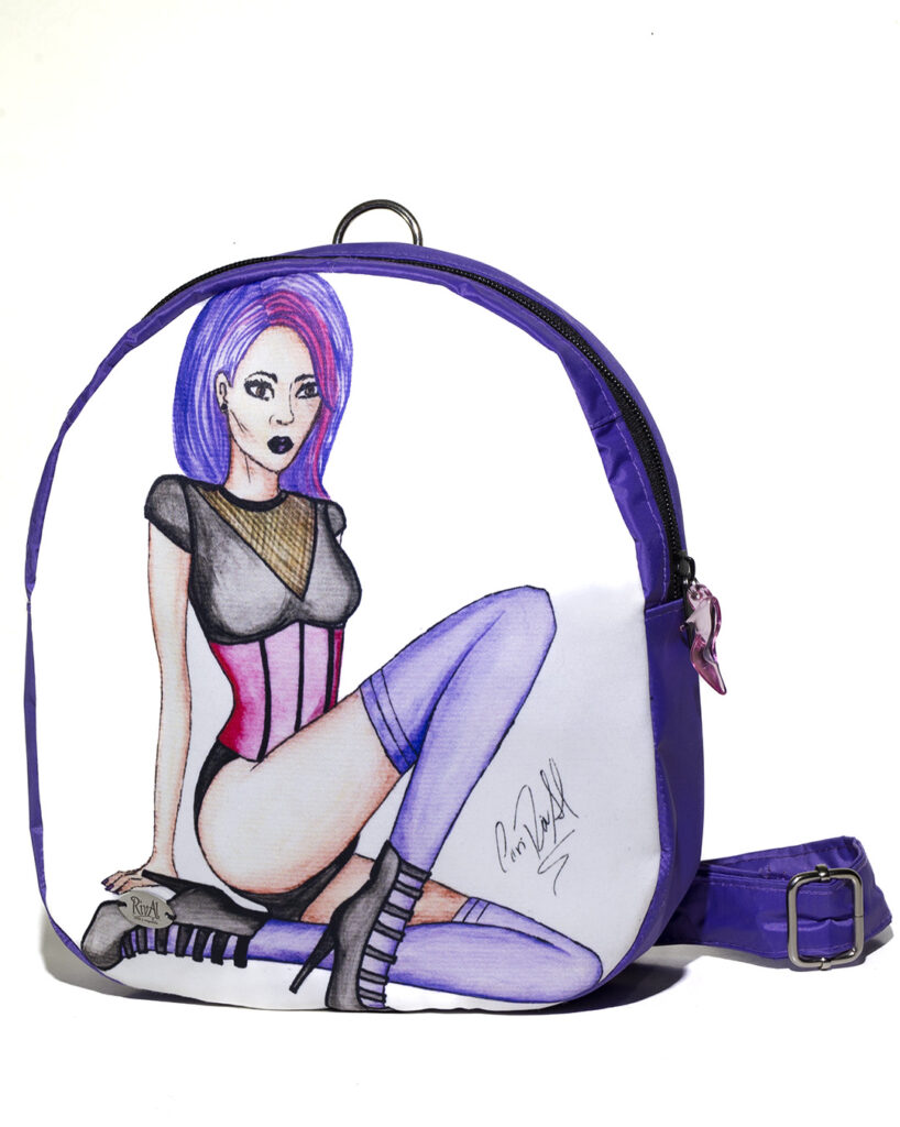 Mini Bag Purple Love