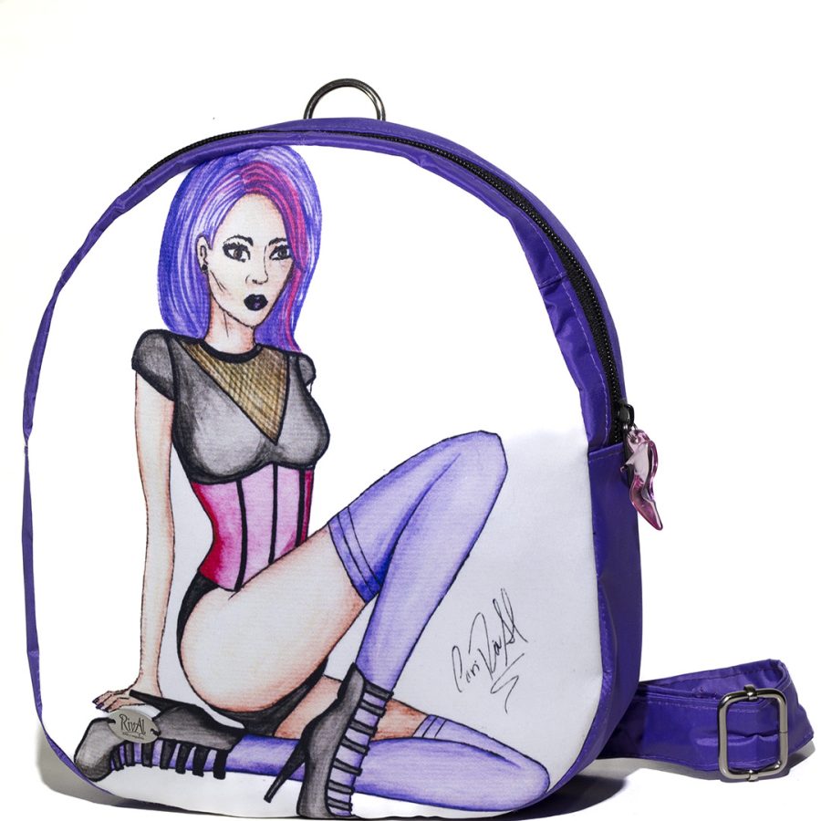 Mini Bag Purple Love: imagen 1