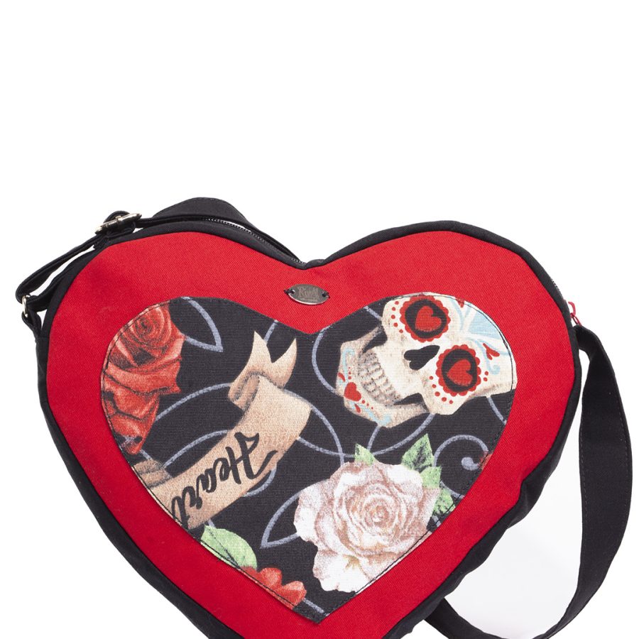 Bag Heart Pocket Skull