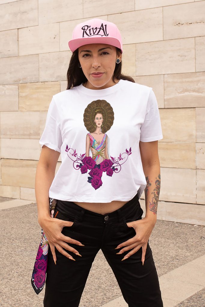Camiseta Aphro Rose
