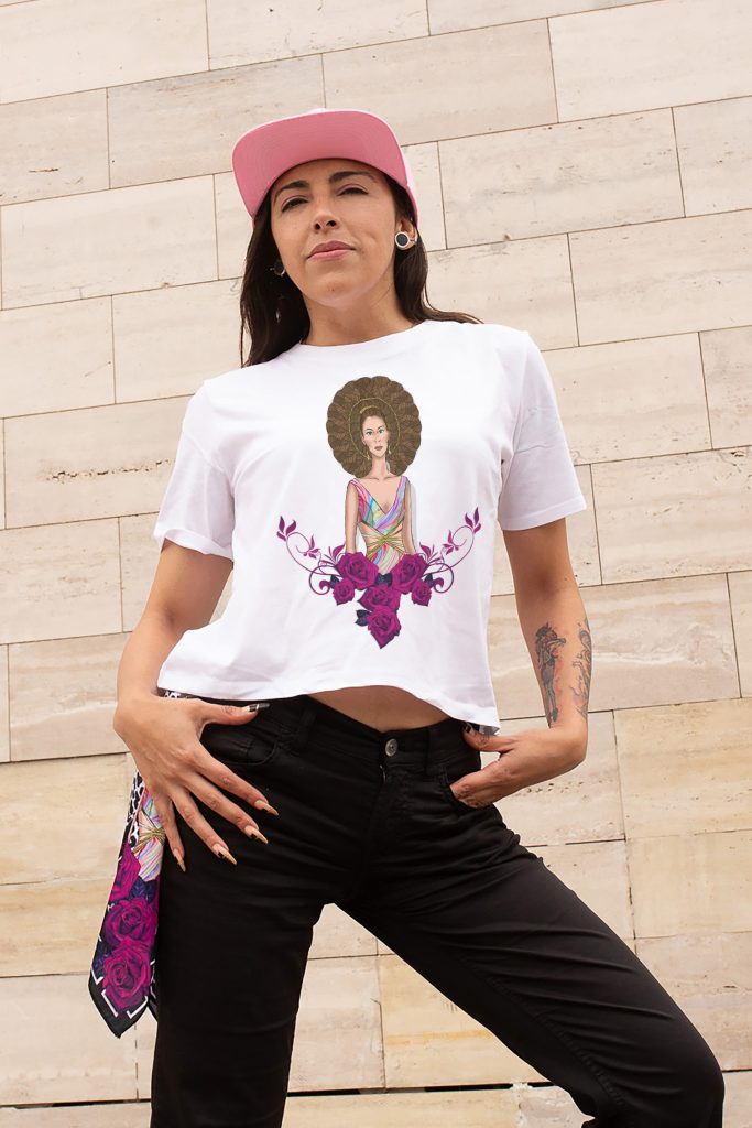 Camiseta Aphro Rose
