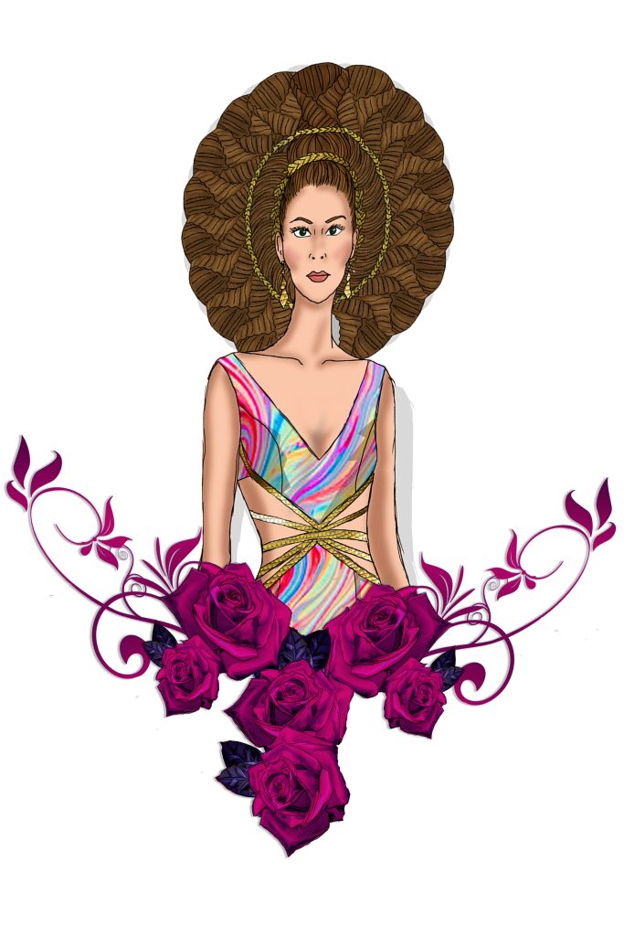 Camiseta Aphro Rose