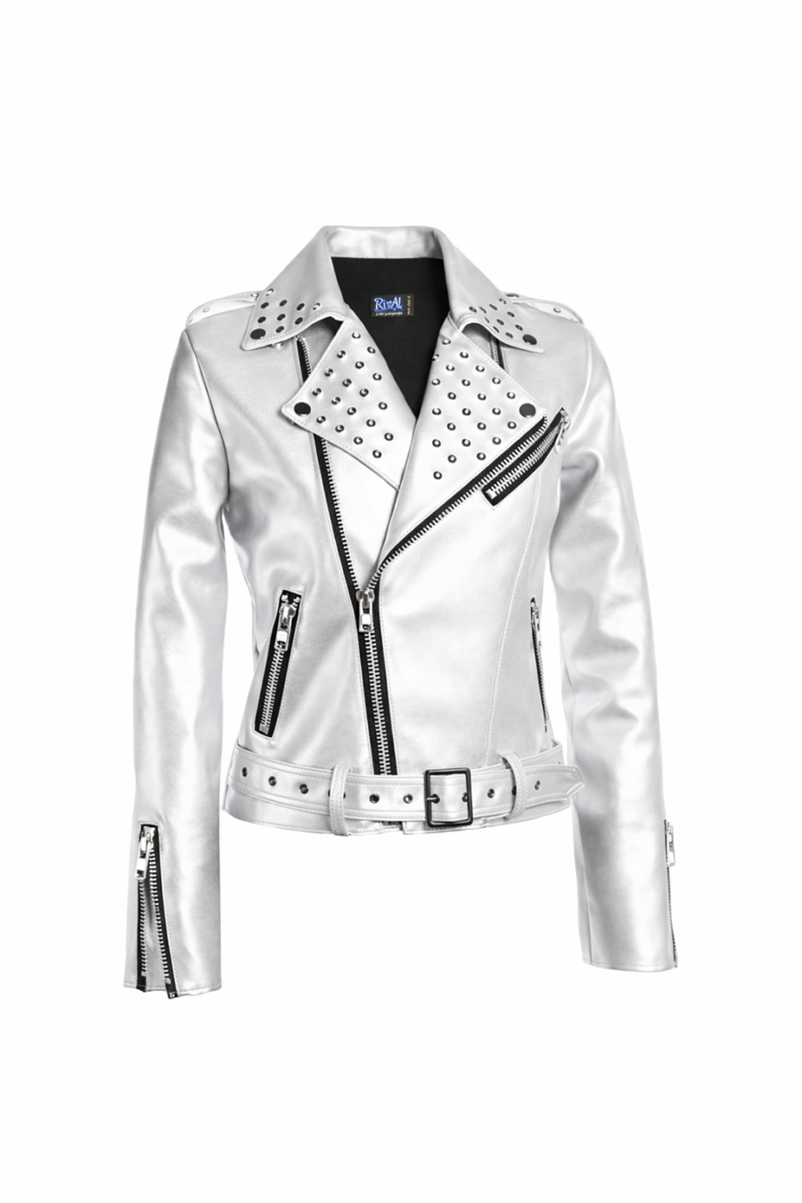 Chaqueta Biker Ramona Plata